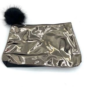 Nordstrom Metallic Large Clutch